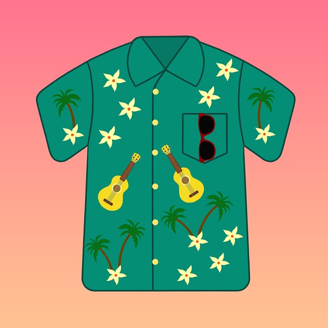 Barevné košile jsou ideální. 