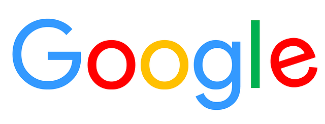 nápis Google