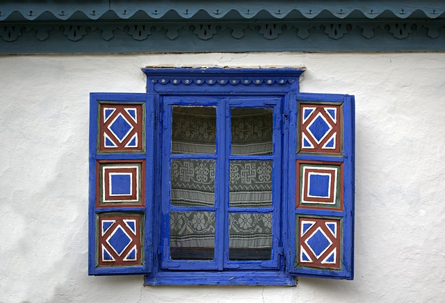 malované okno